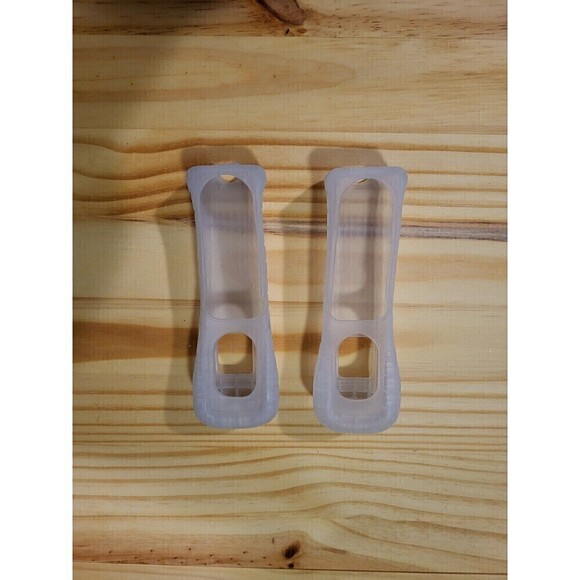 Nintendo Wii Clear Remote Cover (Qty 2) - Picture 1 of 3